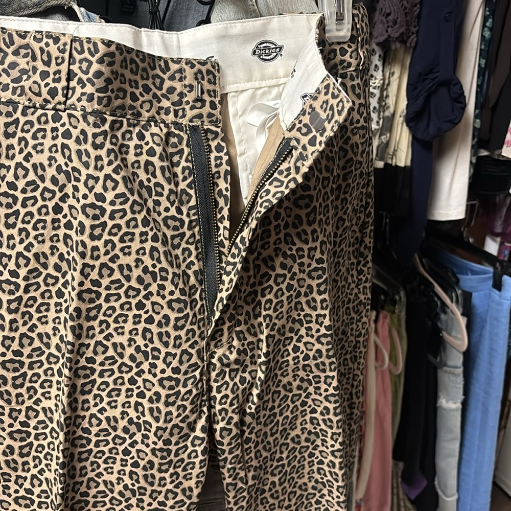Dickies Leopard Print Chinos - Picture 2 of 3